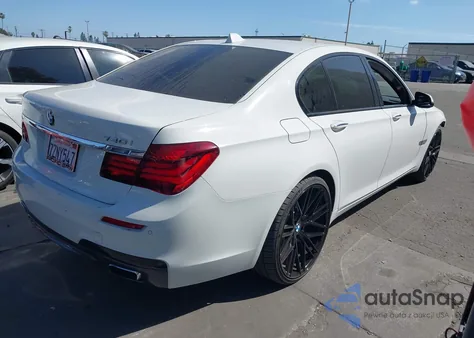 2014 BMW 740I z USA, uszkodzony, nr VIN WBAYA6C55ED144618